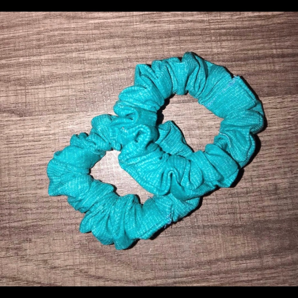 Blue Scrunchies